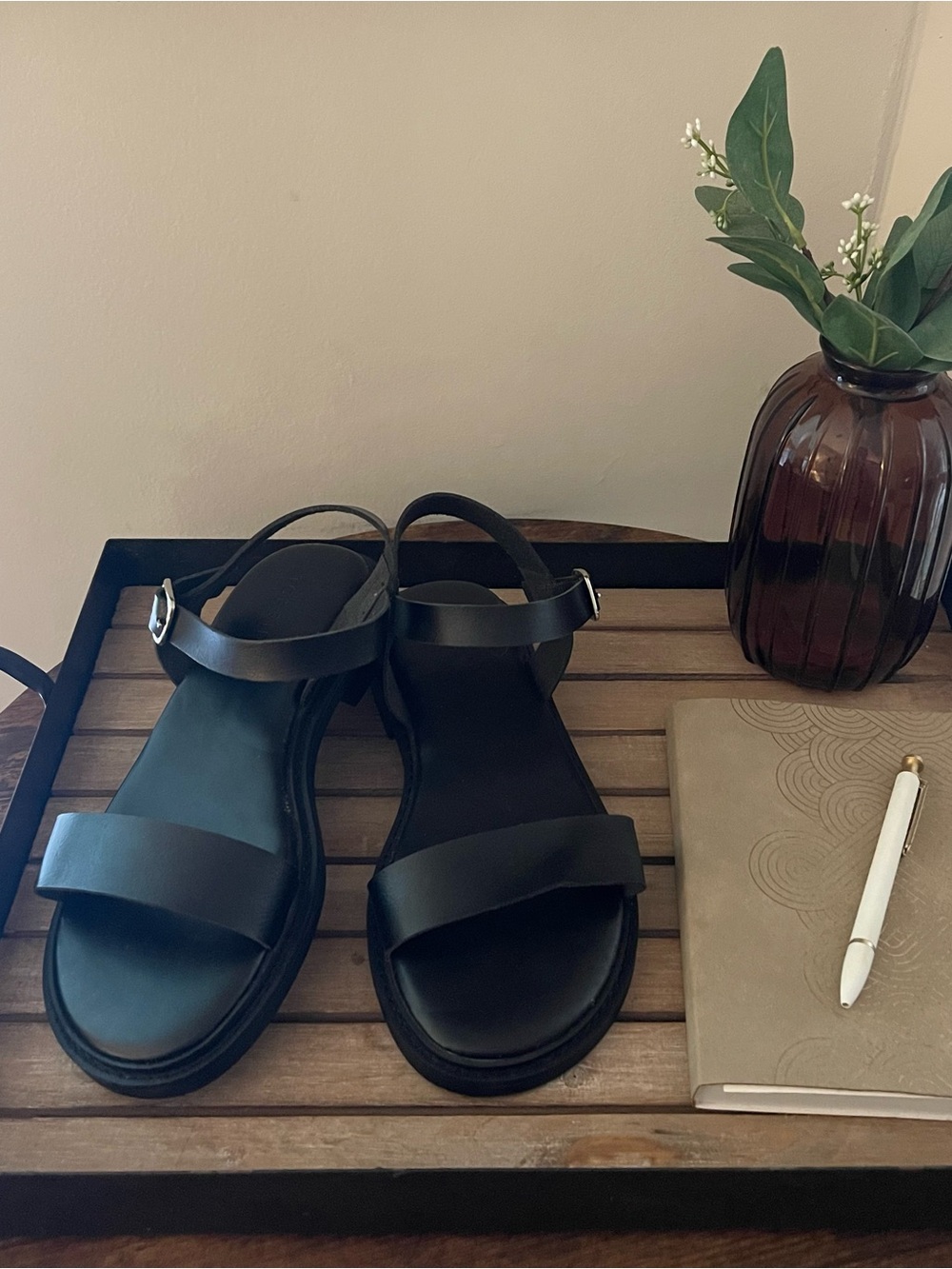 torrid Black Minimalist Strap Sandals